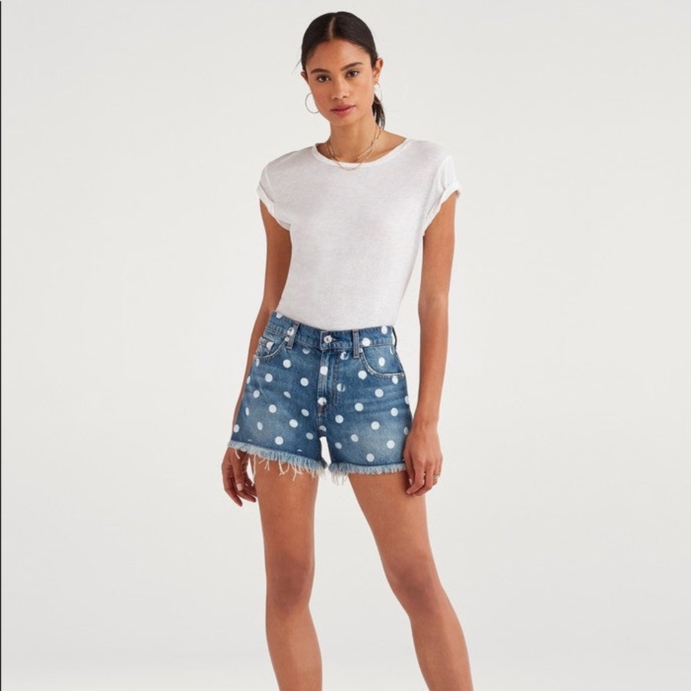 7 For All Mankind denim shorts